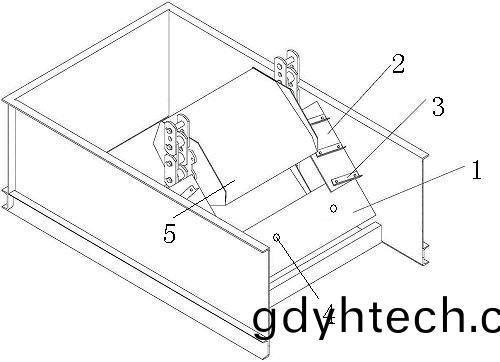 鬭式(shi)提陞(sheng)機導(dao)料闆(ban)結(jie)構圖(tu)